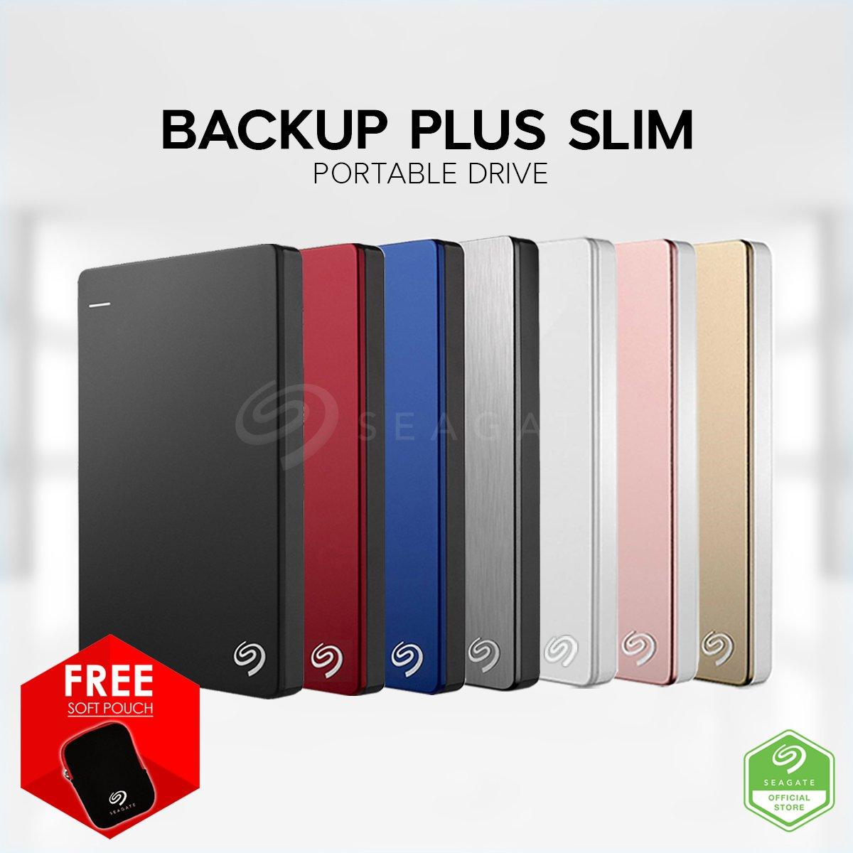Ổ Cứng Di Động 320GB Seagate Backup Slim Plus