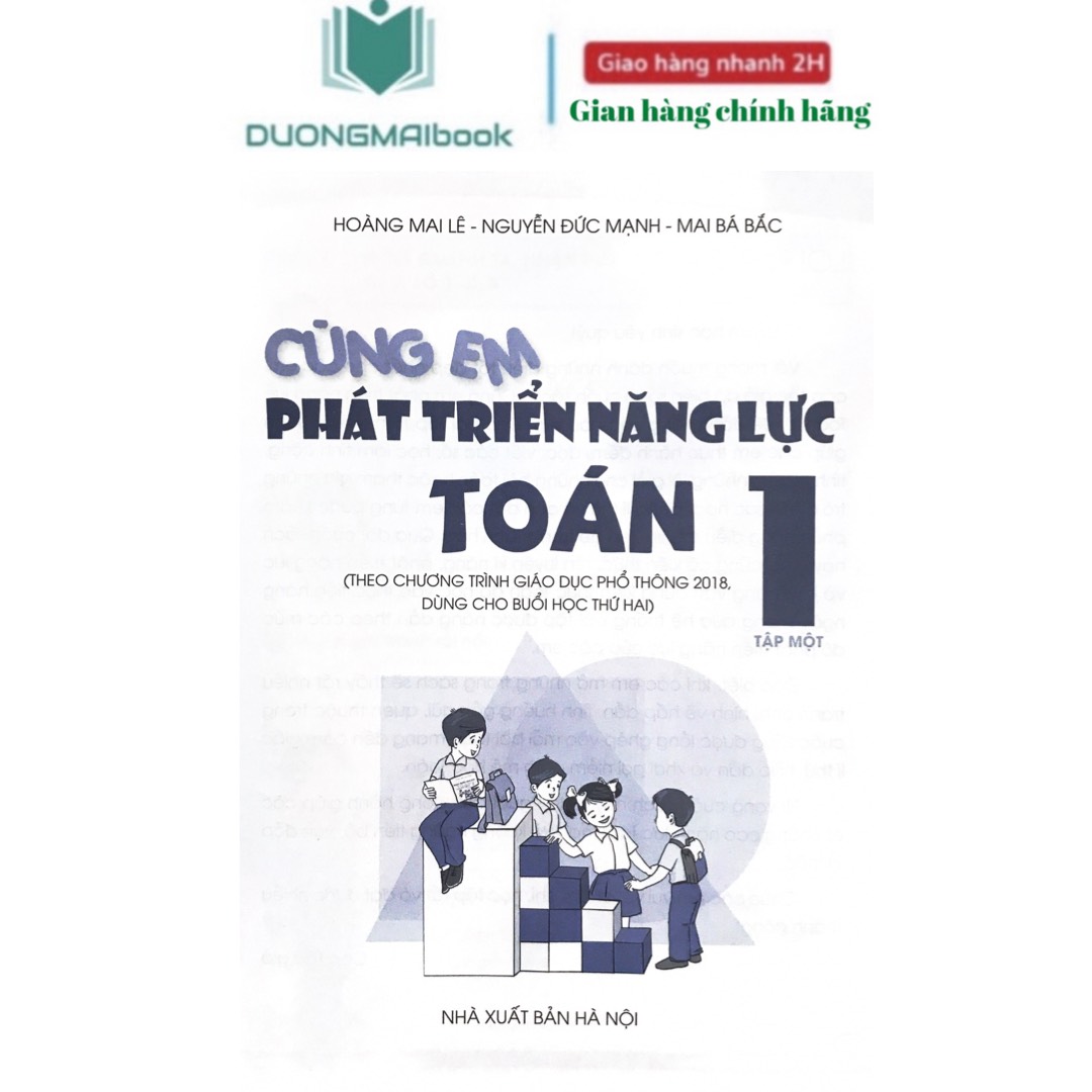 Sách - Cùng em phát triển năng lực Toán 1 (theo chương trình giáo dục phổ thông 2018)