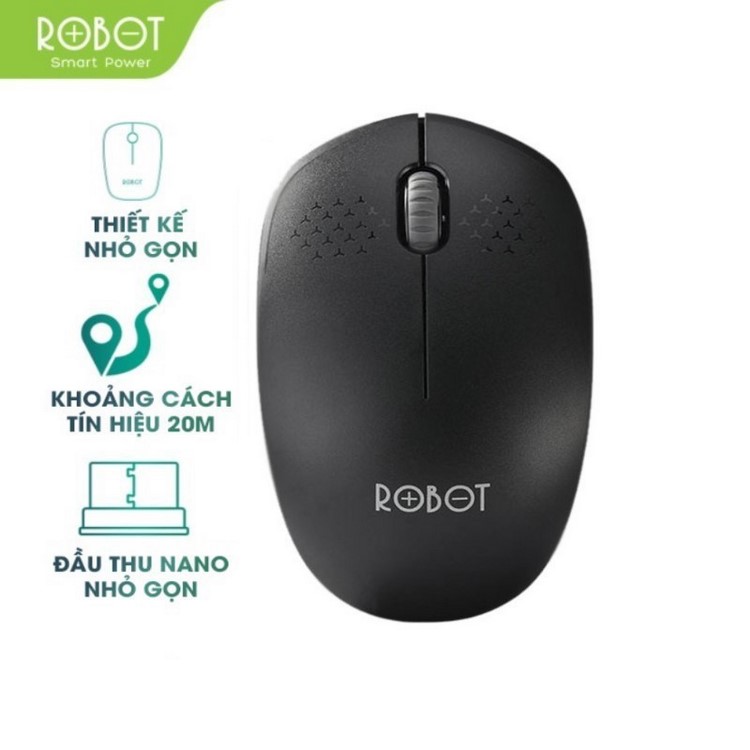 Chuột Không Dây Robot M210 - Bảo Hành 1 Đổi 1