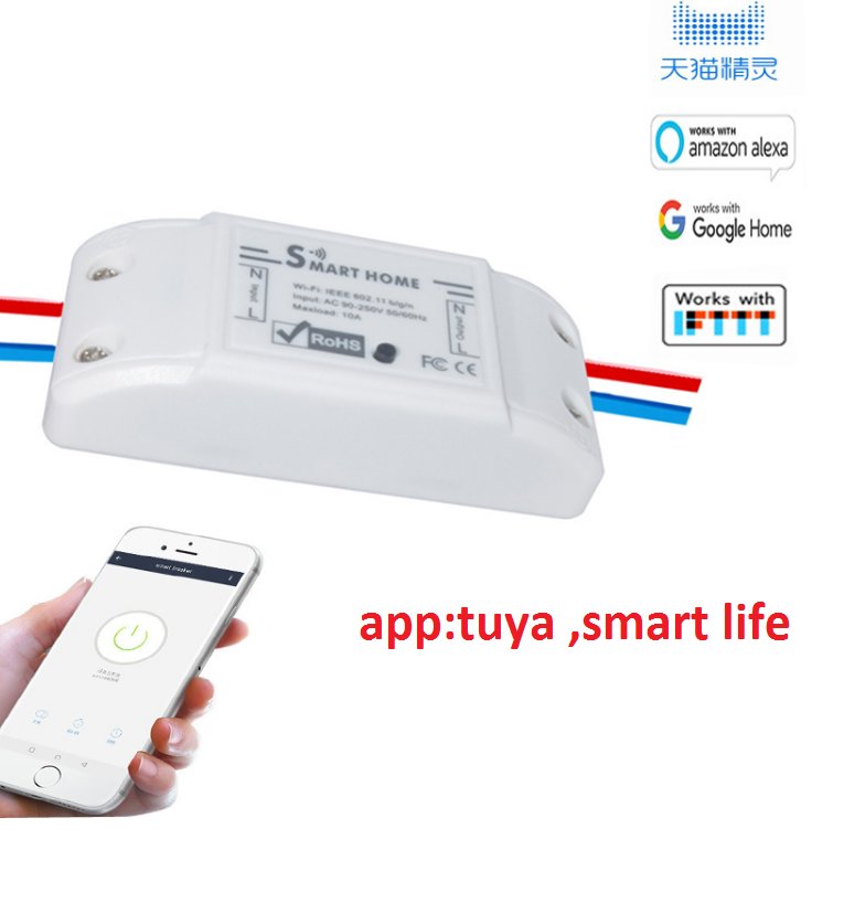Công tắc điều khiển từ xa wifi 3G 4G app Smart life ,TUYA - công tắc wifi