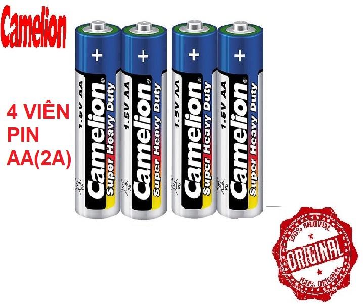 [HCM]Bộ vỉ 4 viên pin tiểu AA (2A) Camelion -15V