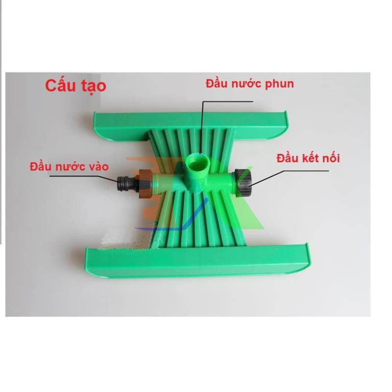 Drippers, nozzles watering spraying wing dam attached kickstand premium