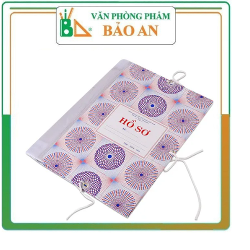 Cặp 3 dây giấy 10cm - cặp tài liệu file lưu trữ tài liệu - văn phòng phẩm bảo an