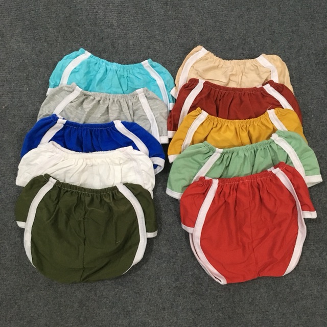 Quần chục đùi cho bé trai bé gái 5-20kg ( 10 quần bí ) ( có 8 size vui lòng chọn đúng size ạ)