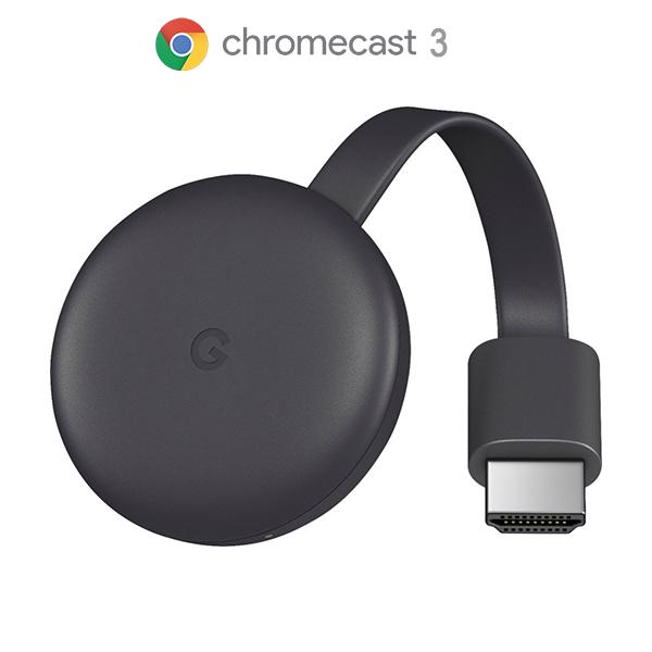 Thiết bị TV streaming Google Chromecast 3 - Thế hệ mới 2018