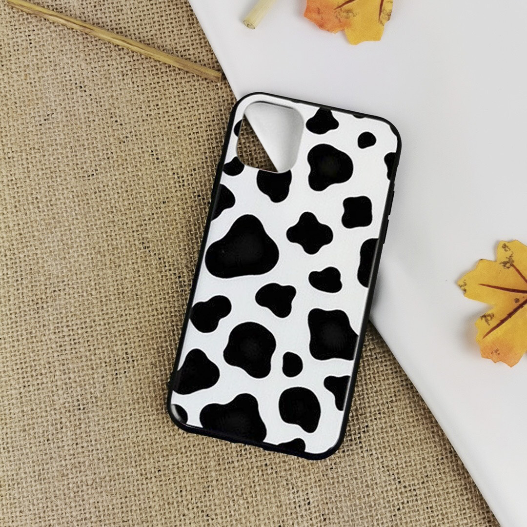 Ốp iphone in hình bò sữa cho iphone 6 s plus 7 8 plus Xr X s max 11 11 pro max 12 mini 12 pro max Se2