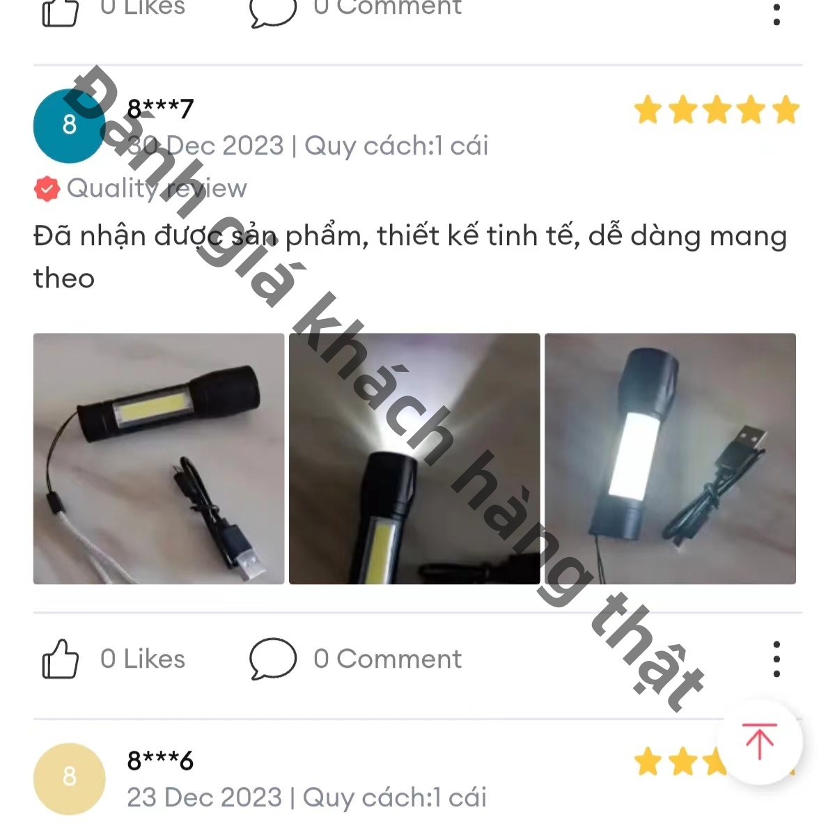 Đèn Pin mini Siêu Sáng Cao Cấp Có Zoom