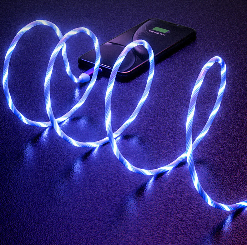 Cáp Sạc Có Led Cho Ip Dây Dài 1m