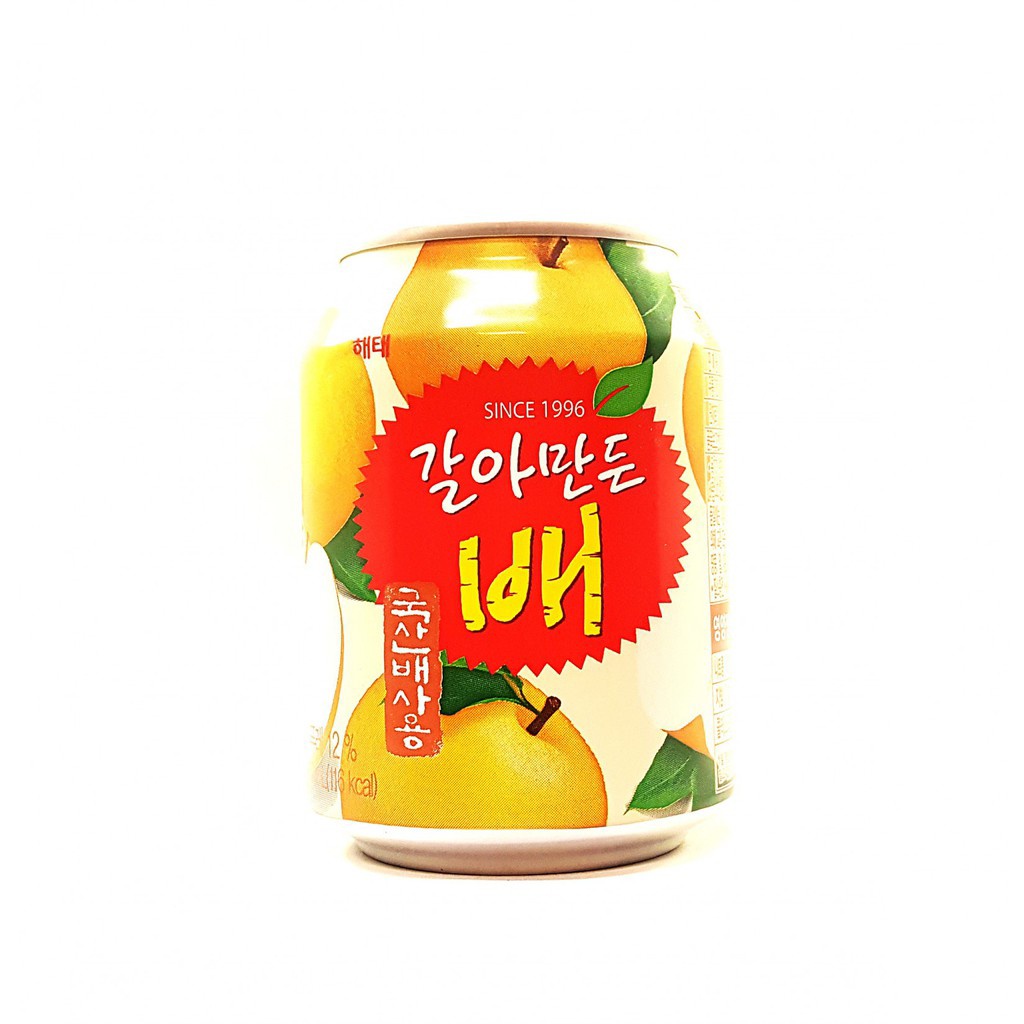 COMBO 2 Nước ép Nho+ Lê đóng lon Hàn Quốc 238ml