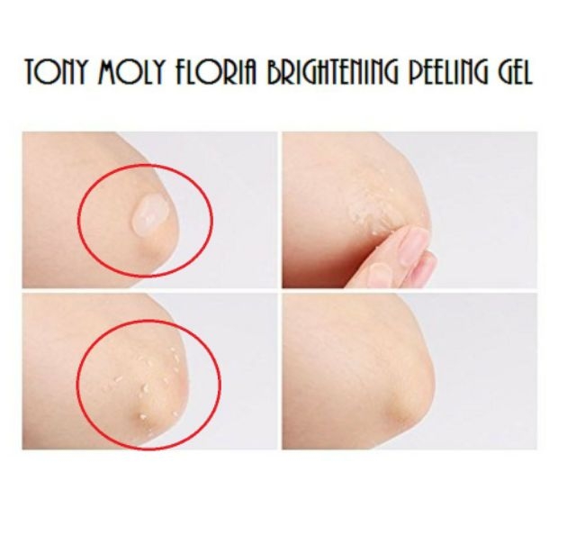 Tẩy da chết trắng (sáng) da, dưỡng ẩm Tonymoly 𝐅𝐥𝐨𝐫𝐢𝐚 𝐁𝐫𝐢𝐠𝐡𝐭𝐞𝐧𝐢𝐧𝐠 Hyaluron 𝐏𝐞𝐞𝐥𝐢𝐧𝐠 𝐆𝐞𝐥 (mẫu mới)