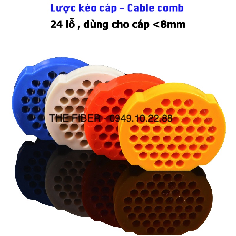 Lược kéo cáp mạng 24/48 lỗ - Bó gọn cáp