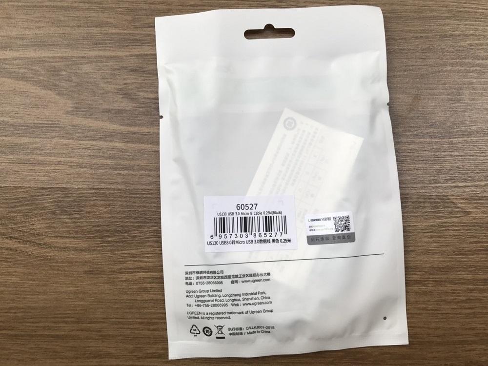 Cáp Micro USB 3.0 Dài 0,25M Ugreen UG - 60527