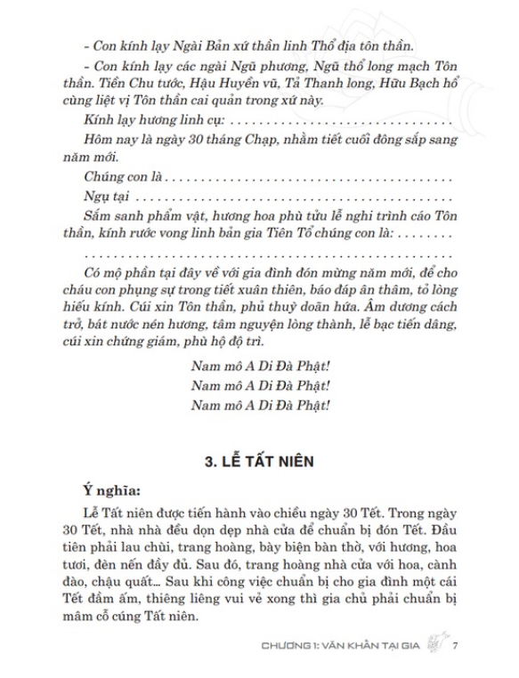 Tập văn cúng gia tiên (Văn khấn nôm tại nhà) -tái bản