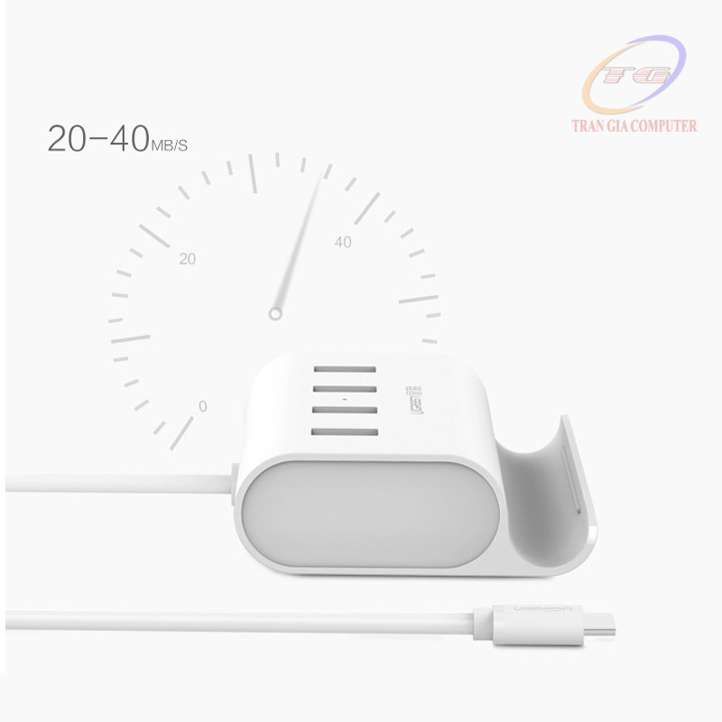 Bộ chia USB Type C ra 4 cổng USB 2.0 Ugreen 30288