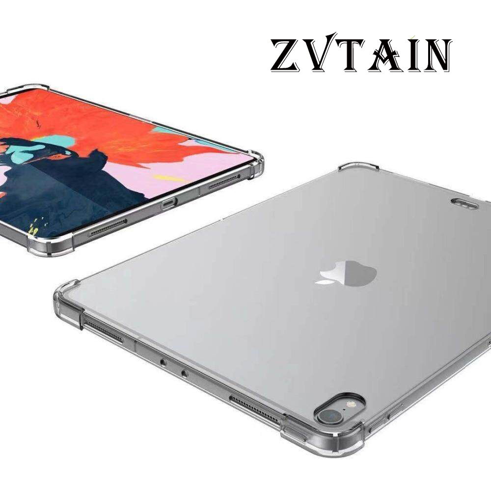 Clear Transparent Silicon TPU Case For iPad mini 12 3 4 5 Comprehensive Protection for iPad Air 4 2 Pro 9.7 Pad 5 6 7 8 9 Anti-fall iPad 2 3 4 Case All models of iPad Case 9.7 10.2 Air 10.5 12.9 9.7 10.2 10.5 12.9 11 2018 2020case