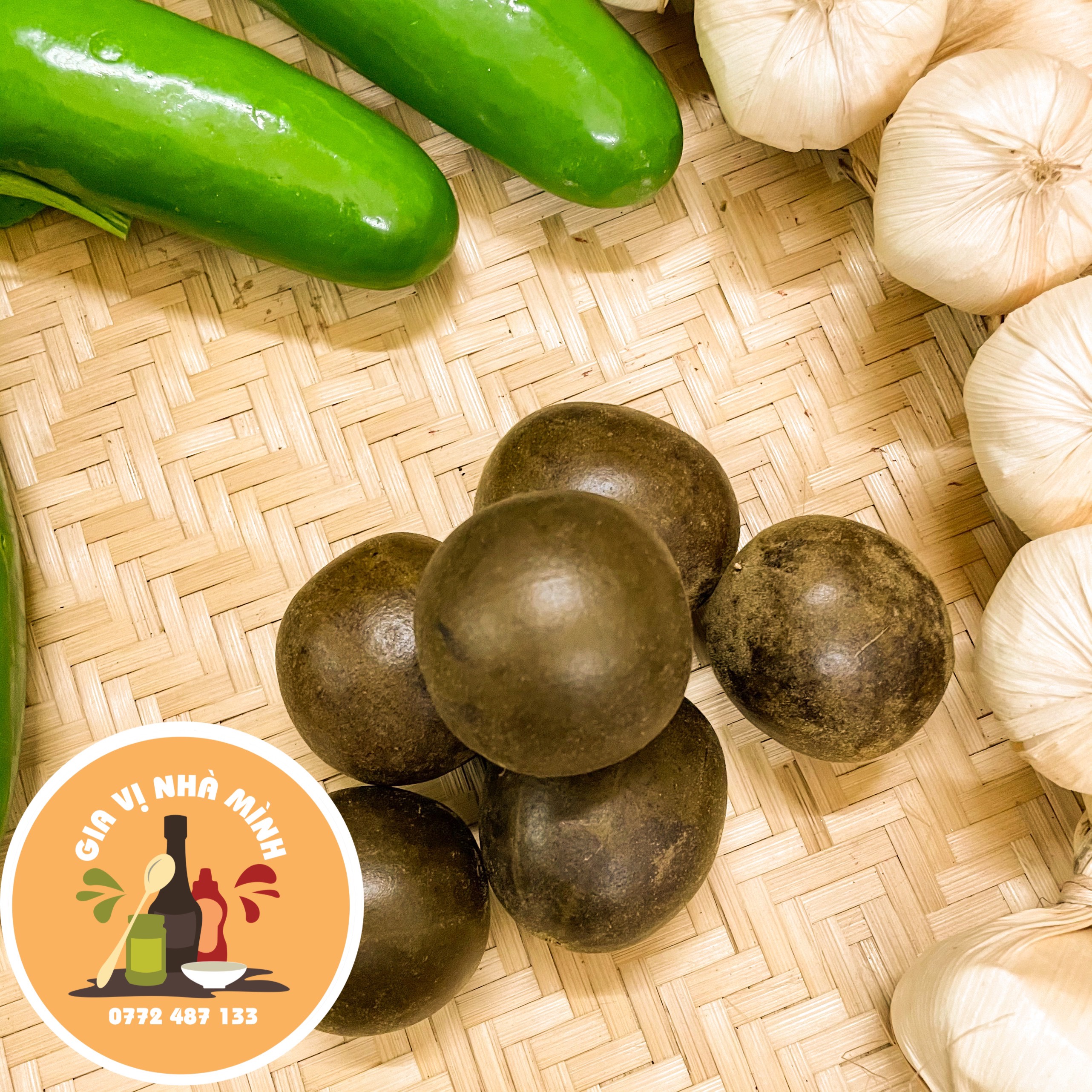 TRÁI LA HÁN QUẢ KHÔ (TO ,TRÒN)LOẠI 1