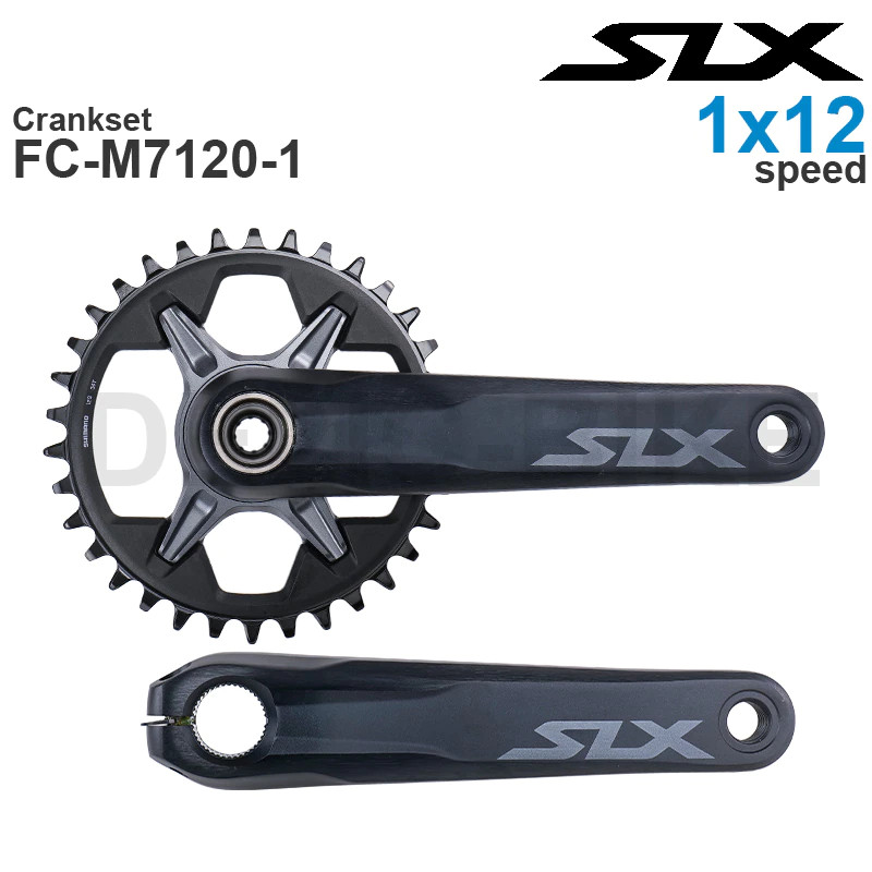 Giò dĩa xe đạp Shimano SLX M7120 CL55mm boost 34T