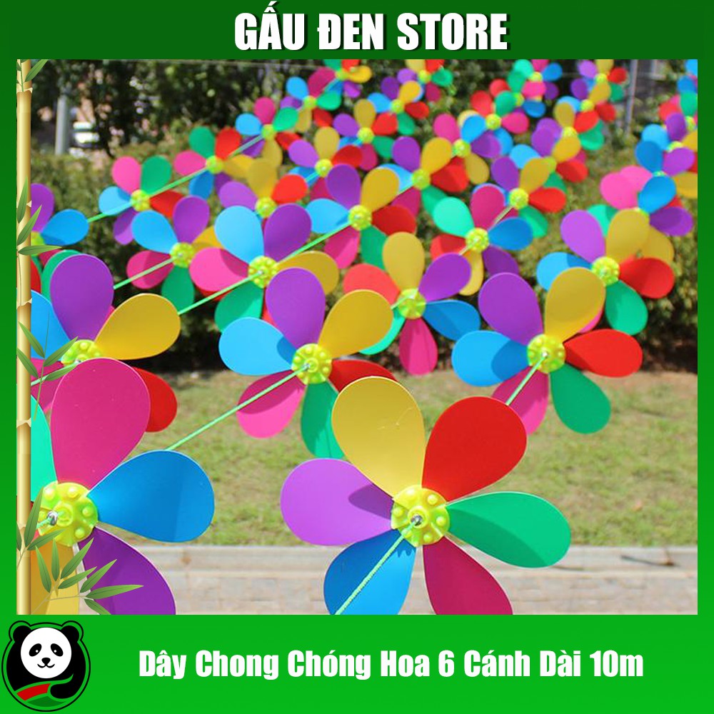 Dây chong chóng hoa dài 10m nhiều màu chất lượng đảm bảo an toàn đến sức khỏe người sử dụng cam kết hàng đúng mô tả