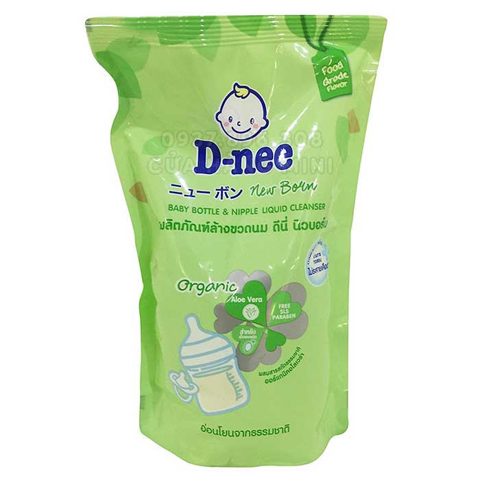 【Thai Standard】 Dnee Milk Bottle Cleaner 550ml Bag
