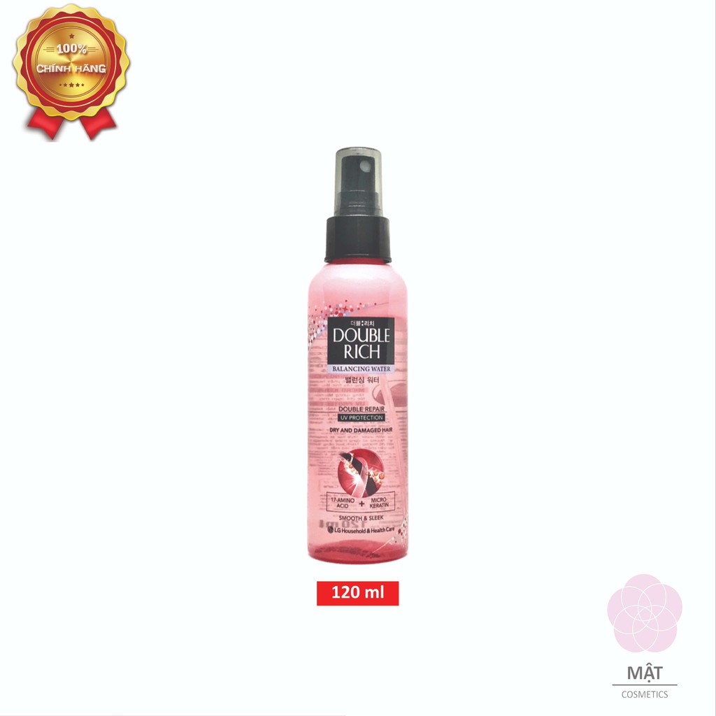 Nước xịt dưỡng tóc Double Rich chai 120ml