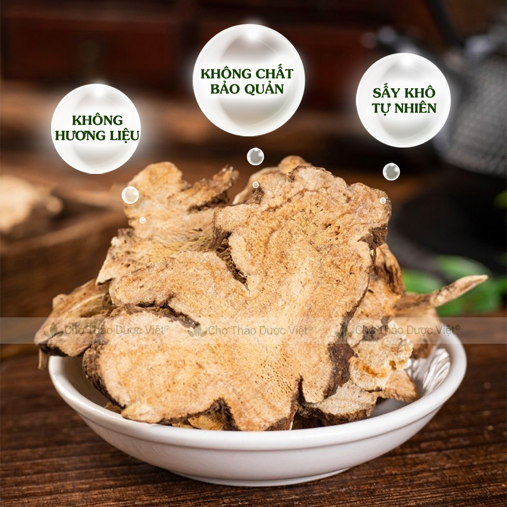 Bạch truật khô 500g, thái lát, thơm, sạch, không lẫn tạp chất - Chợ Thảo Dược Việt