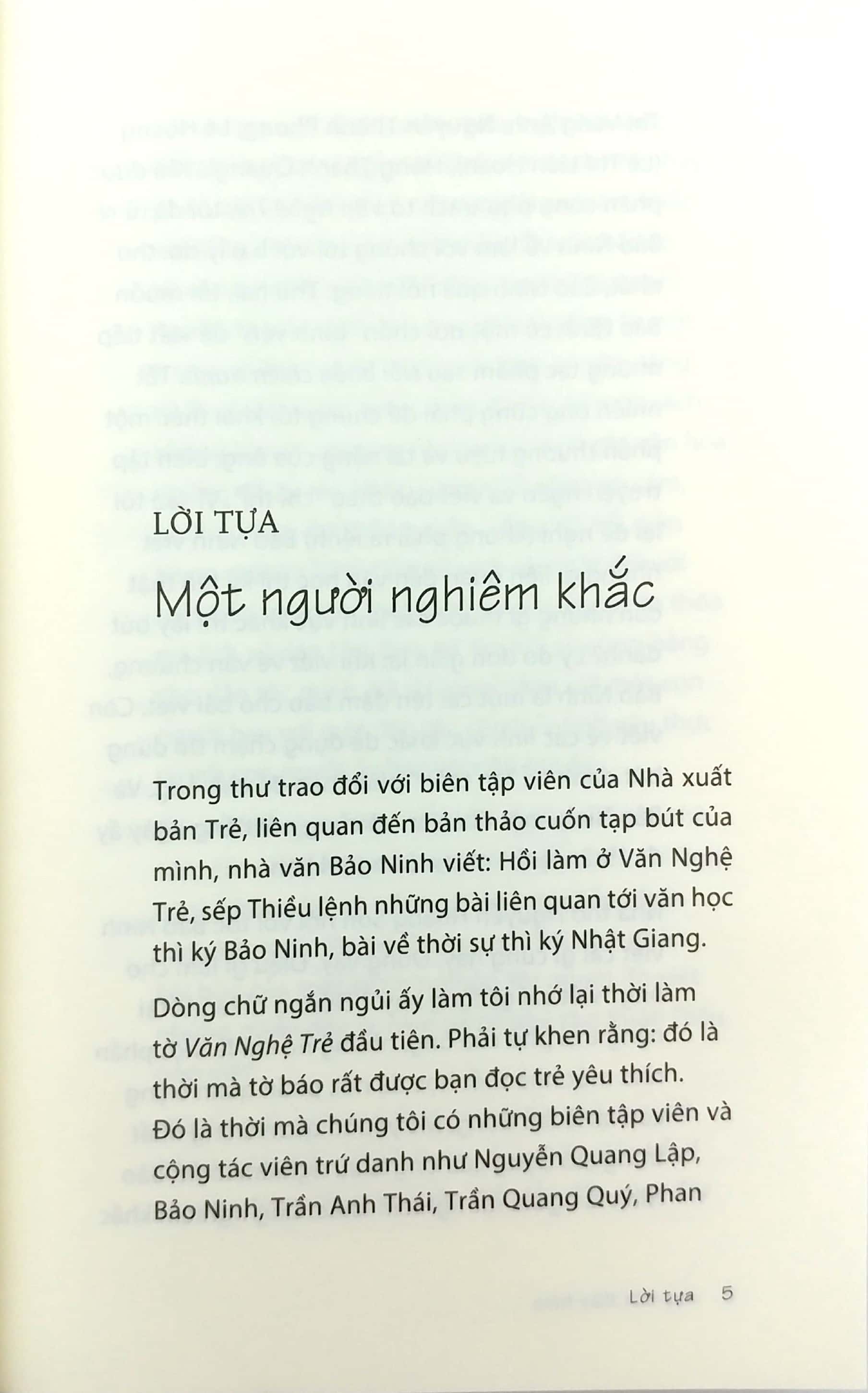 Bảo Ninh Tạp Bút