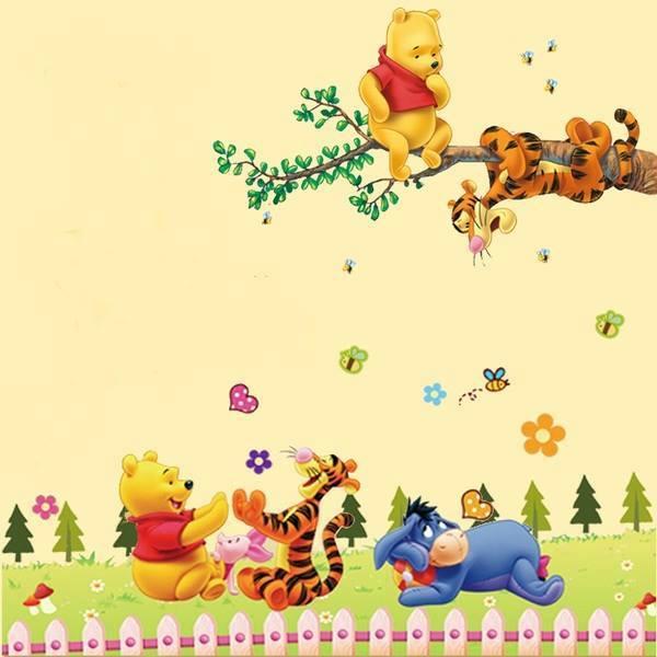 [HCM]DECAL DÁN TƯỜNG COMBO GẤU POOH