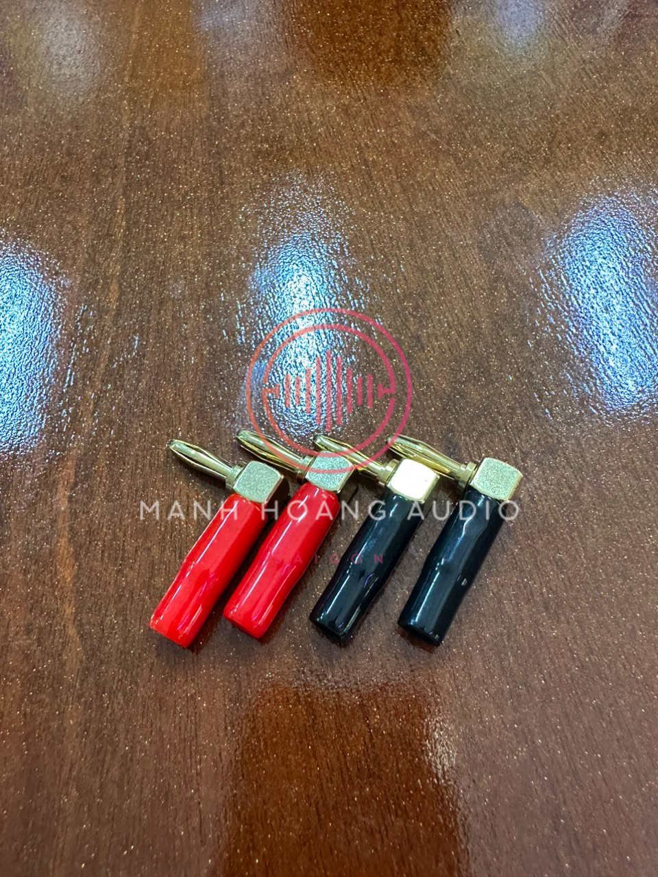 Combo 4 chiếc ( 2 cặp jack bắp chuối vuông ) - Mạnh Hoàng Audio