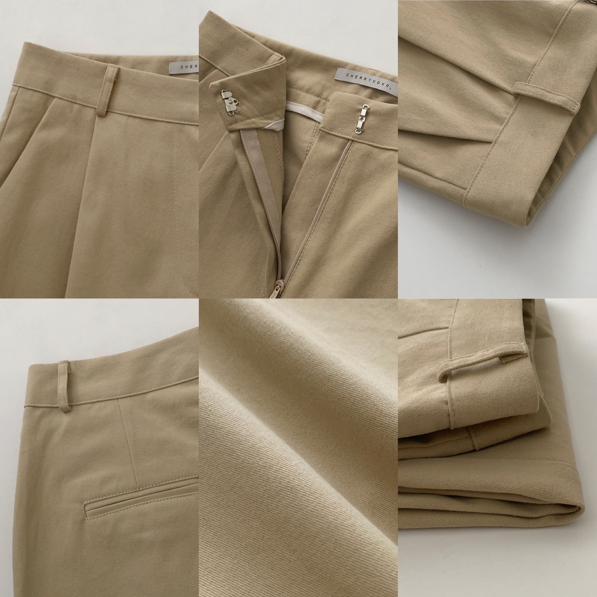 [S225] Quần CHERRYKOKO Jenny Pintuck Cotton Pants