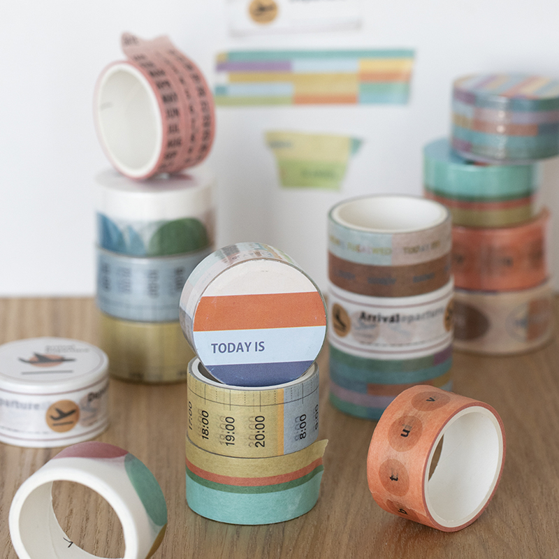 [HCM]Washi tape họa tiết xinh xắn (Hàng có sẵn)