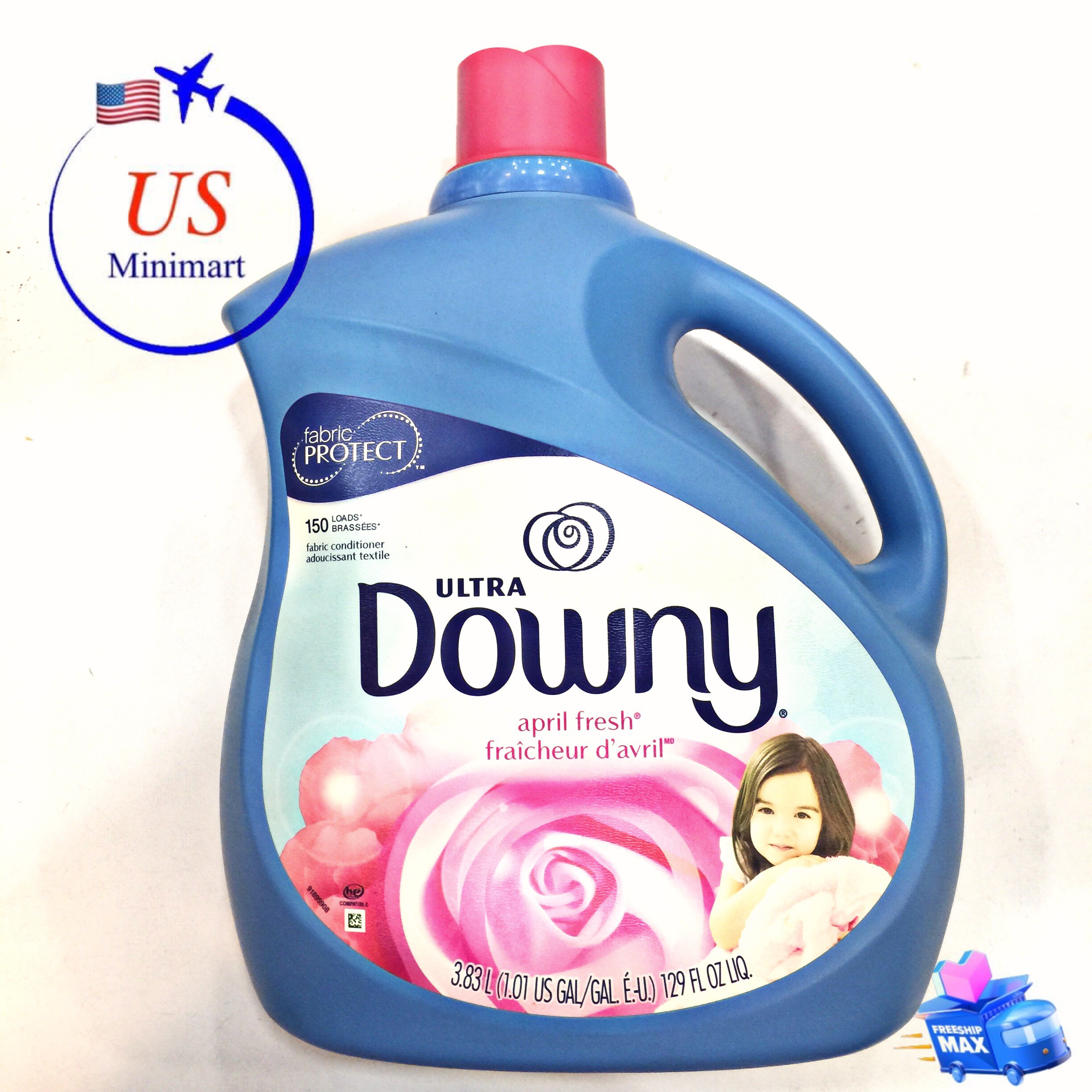 Nước xả vải ULTRA DOWNY của MỸ (có 2 size)