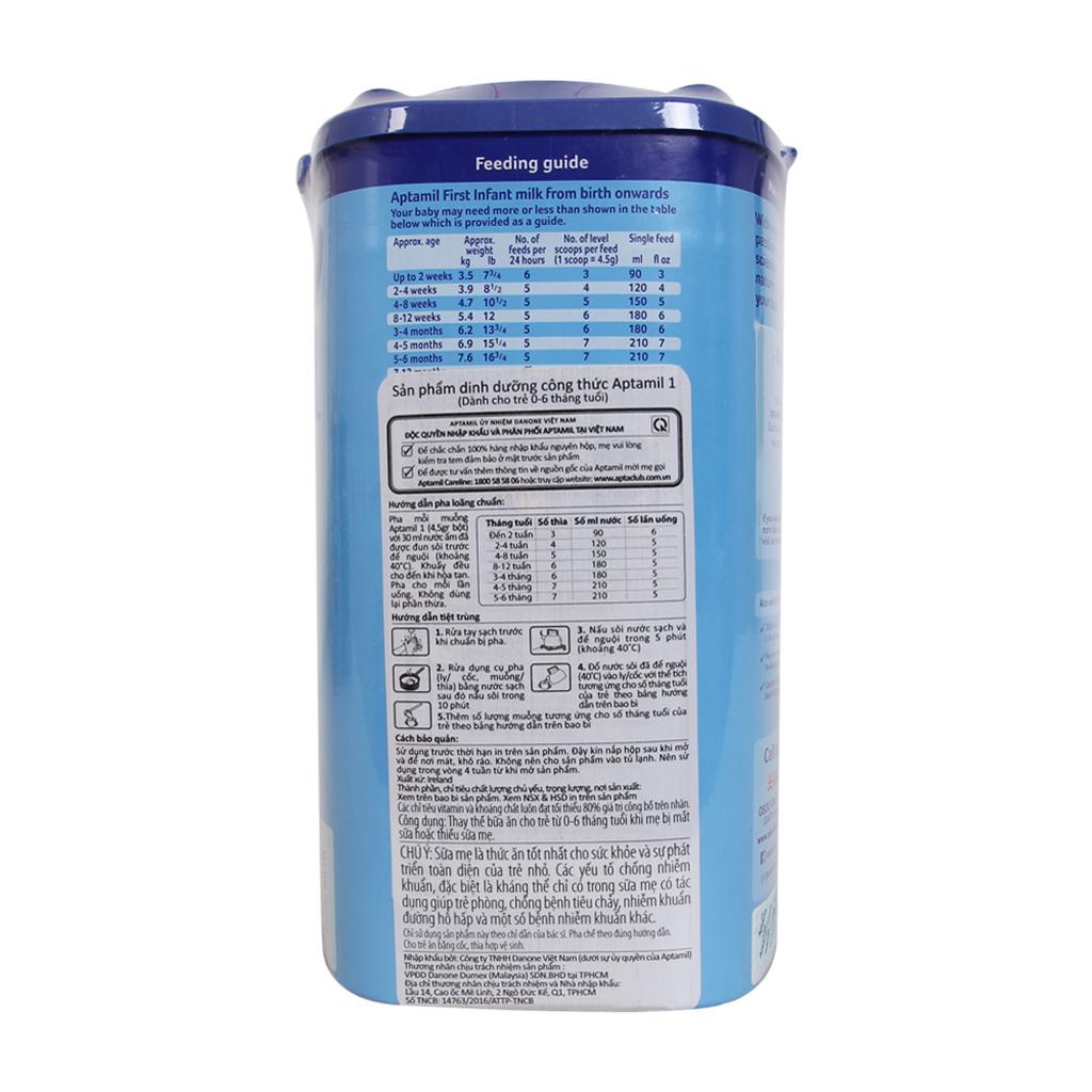 SỮA BỘT APTAMIL ANH 1 900G