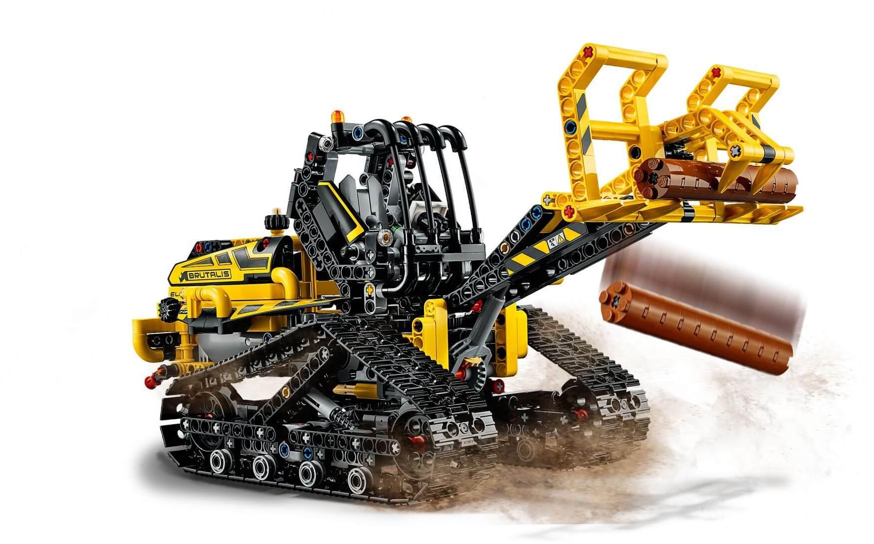 Đồ chơi lắp ráp Lego Technic 42094 - Xe Cẩu Gỗ 2-trong-1