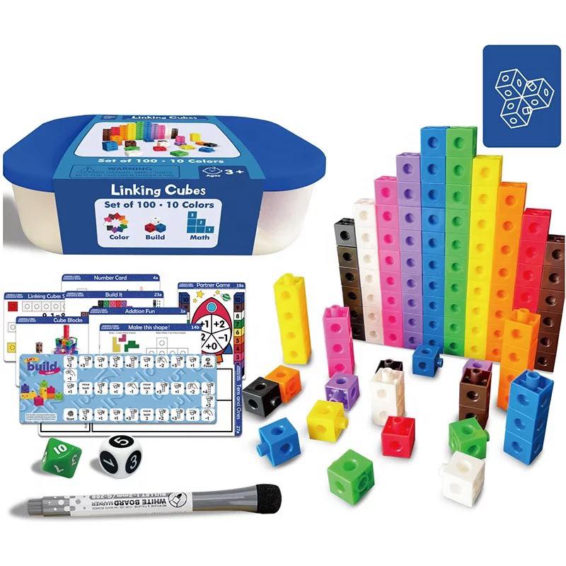 Giáo cụ học toán tư duy - math link cube