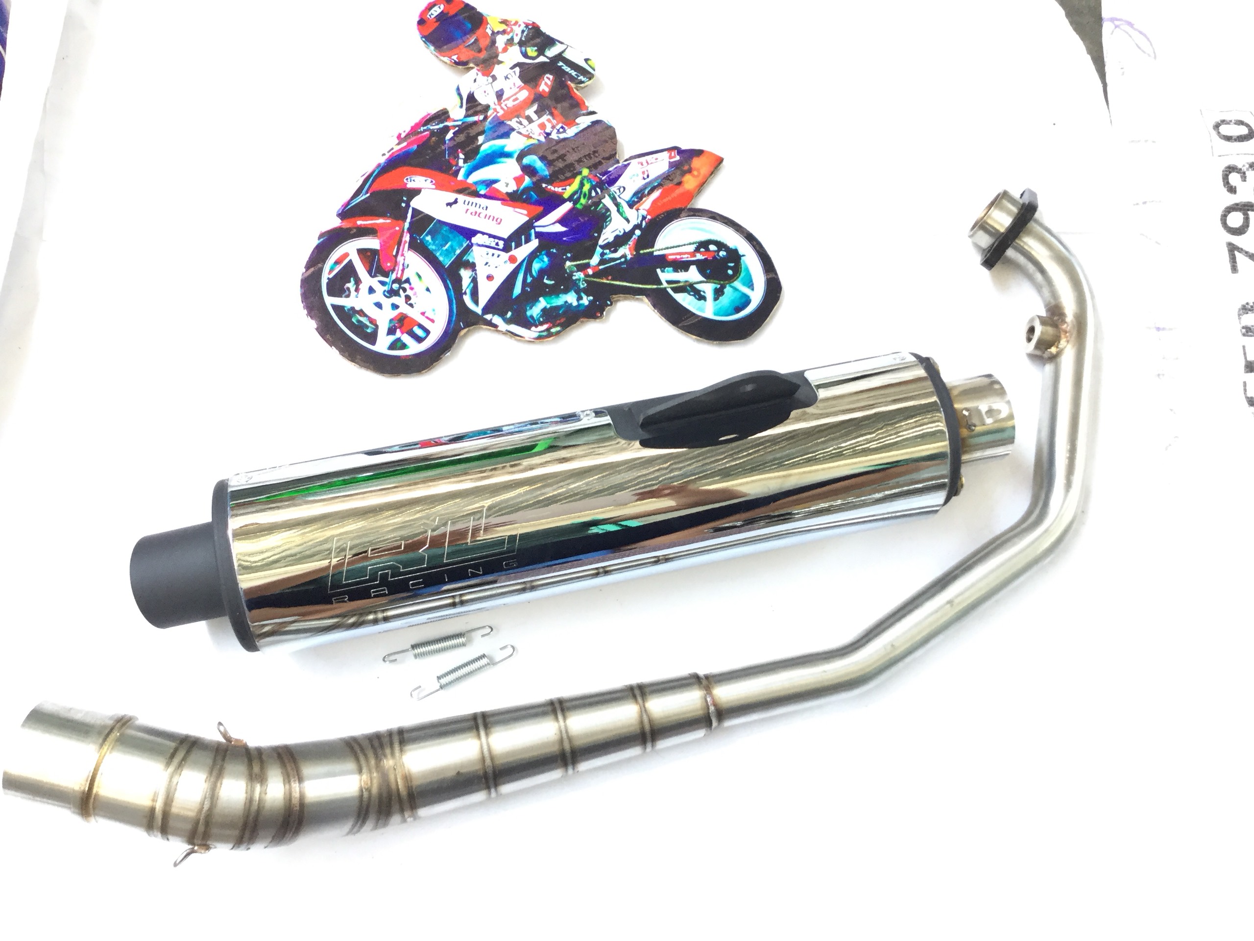 Lon pô cbr repleo đầu inox 304 - cổ cong xịn inox 304 winer + sonic ......,