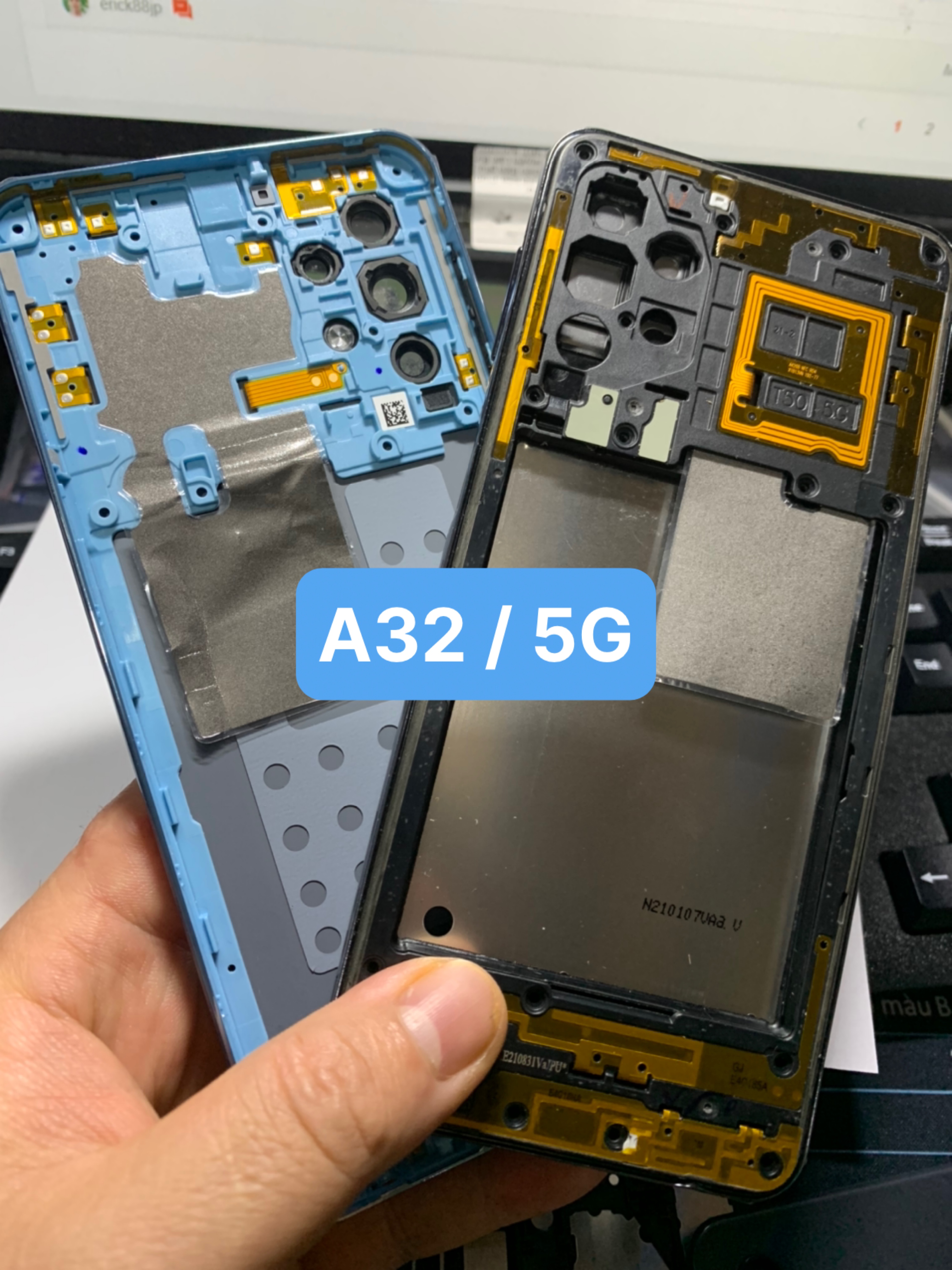 Bộ vỏ điện thoại samsung A32 - 5G