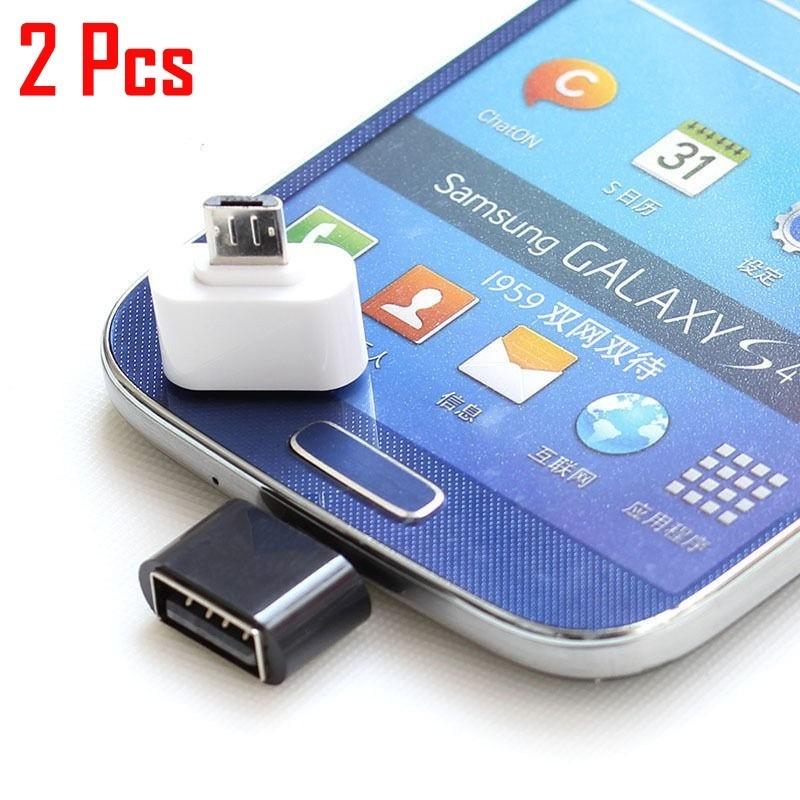 Đầu chuyển  USB 2.0 sang Micro USB (Trắng)
