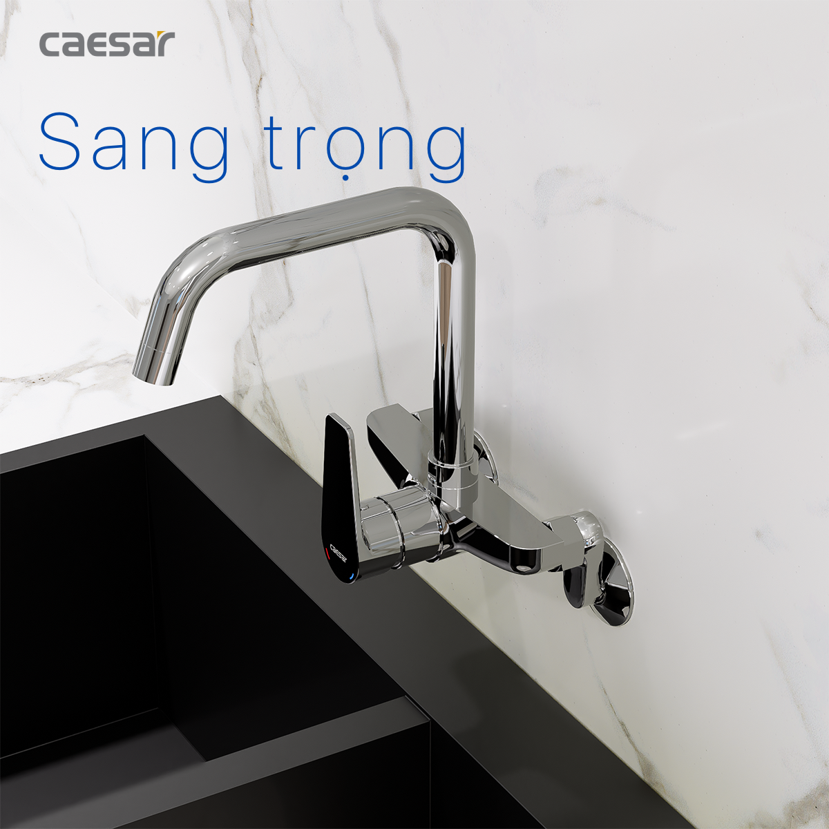 Vòi bếp nóng lạnh K535C