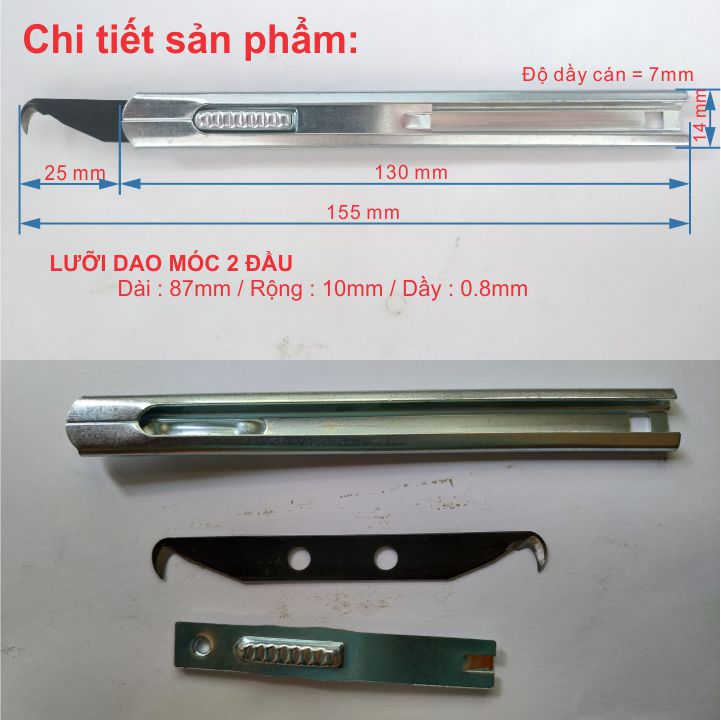 [HCM]DAO MÓC SẮT CẮT CHỈ SỢI – CÁN BẠC