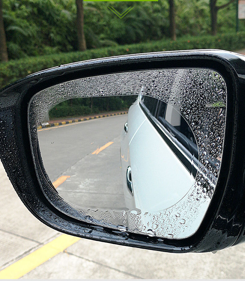 2 Miếng dán chống nước mưa kính chiếu hậu xe ô tô