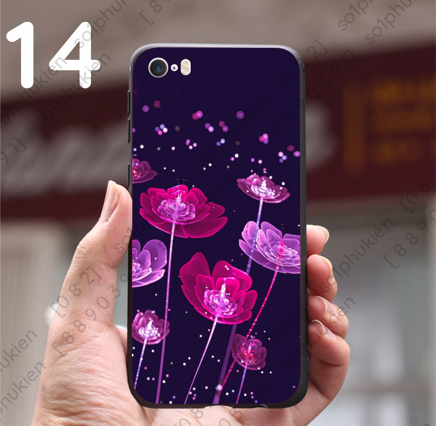 Ốp lưng iphone 4 4s / 5 5s 5c 5se / 6 6s dẻo in hình thư pháp mẫu mới
