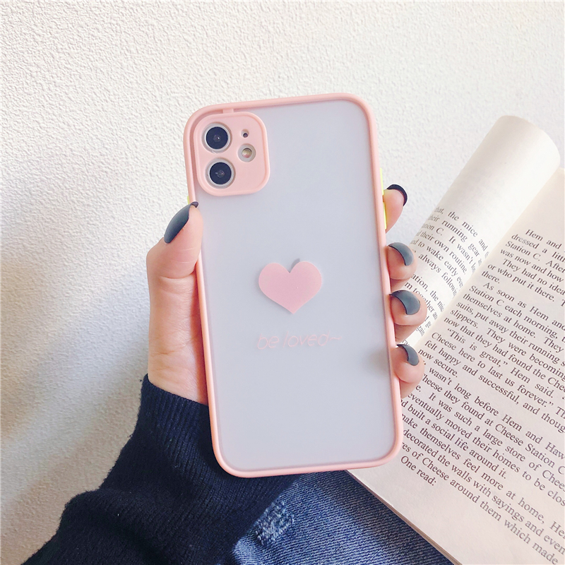 Ốp Lưng Nhám Chống Sock, Va Đập Bảo Vệ Camera Be Loved