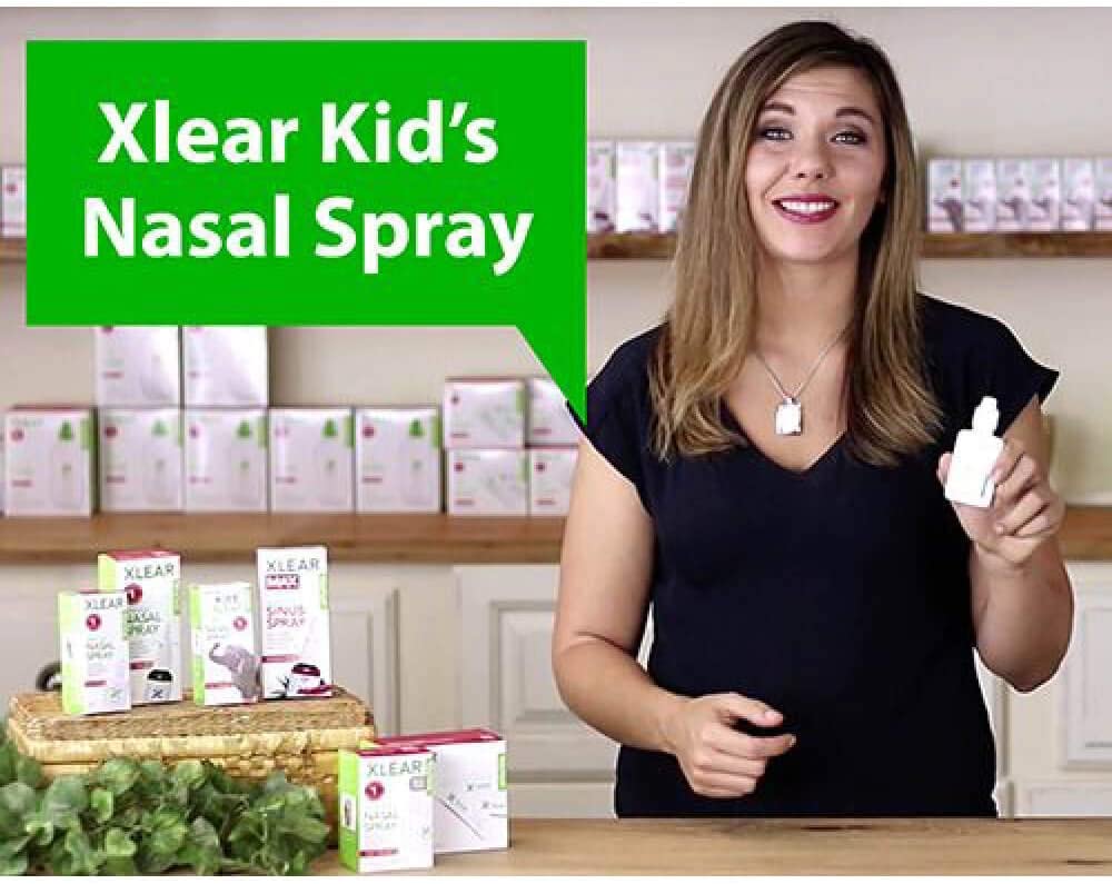 [Hàng Mỹ] XỊT MŨI XLEAR GIÚP THÔNG MŨI CHO BÉ - 22ML