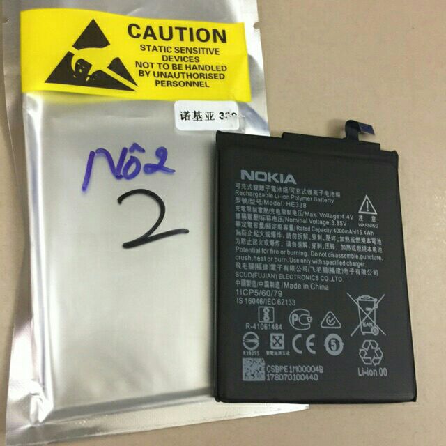 Pin Nokia 2 ( Ta-1029 ) He338 Xịn Mới 100% - Bh 6 Tháng