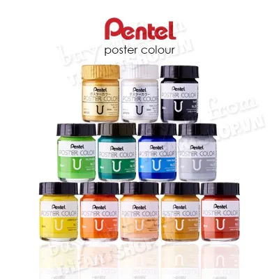 (P1)Màu bột PENTEL - PENTEL Poster Color 30ml