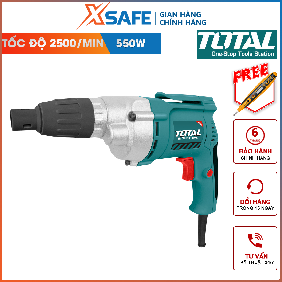 Shooting machine screw total TD2561 | shooting machine screw plaster 550W remove bolted on materials