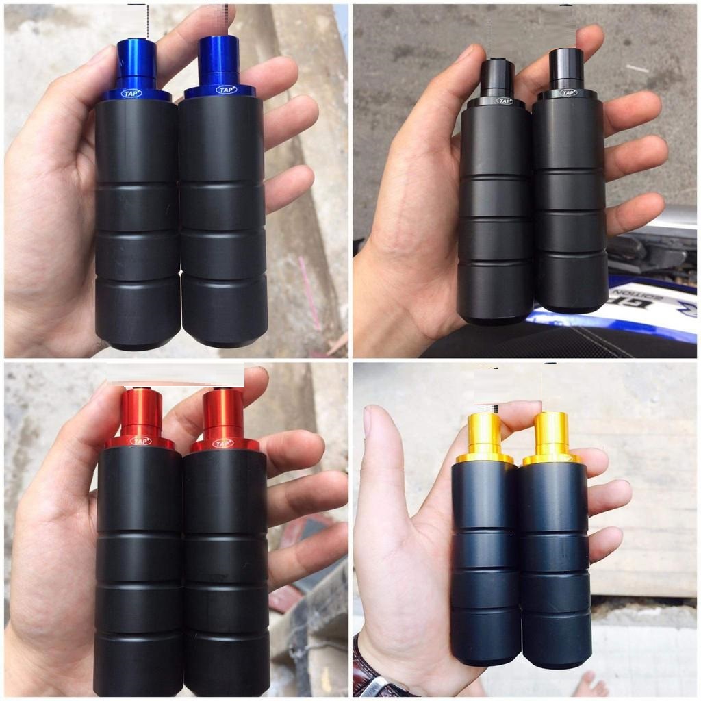 Chống đổ tap cục nhôm cnc màu cho winner và exciter