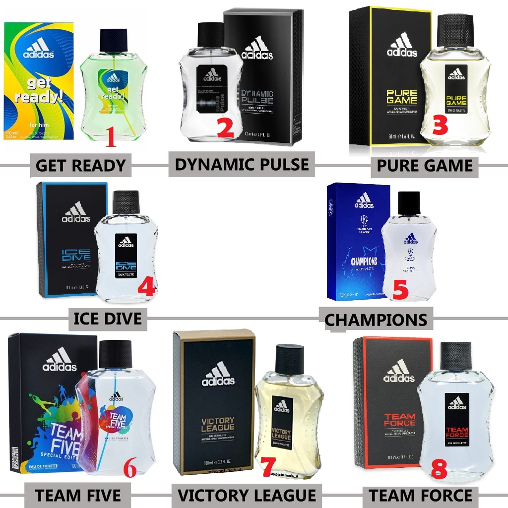 Nước Hoa Nam Adidas Eau de toilette 100 ml - Team Force