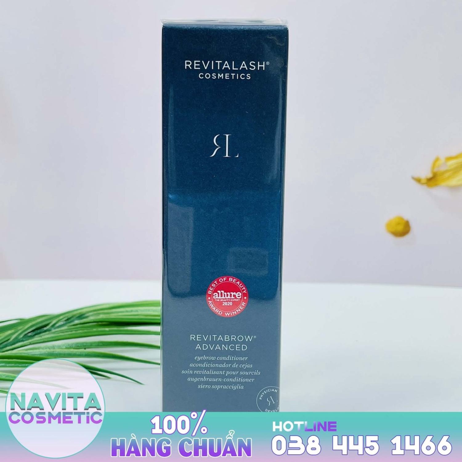[Ưu đãi] Serum nuôi dưỡng & mọc lông mày Revitabrow® Advanced USA
