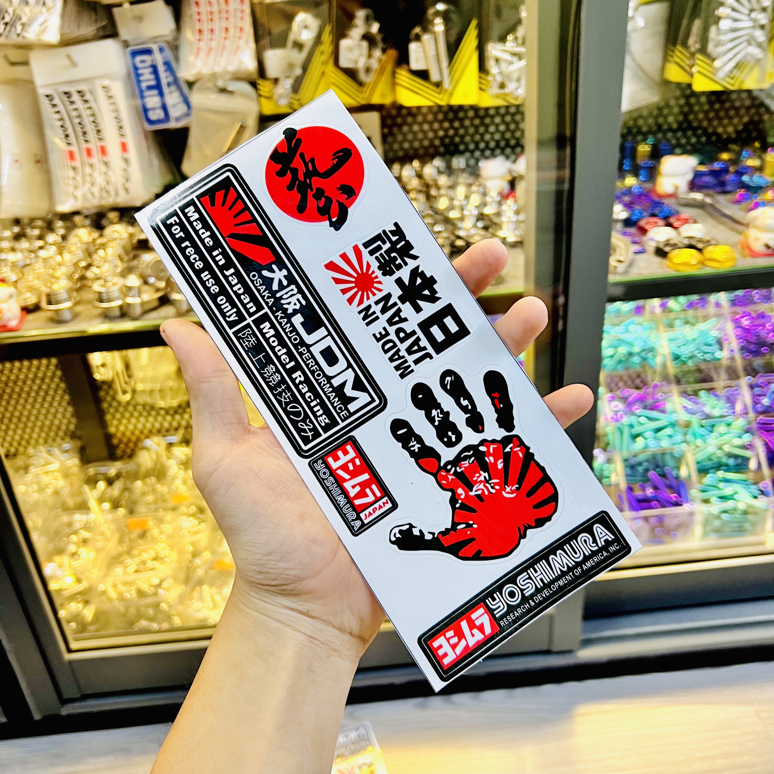 Combo Tem stick JDM/Nhật Bản | YOSHIMURA - Decal MADE IN JAPAN